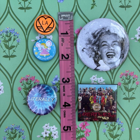 Button Pin Collection - Picture 2 of 3